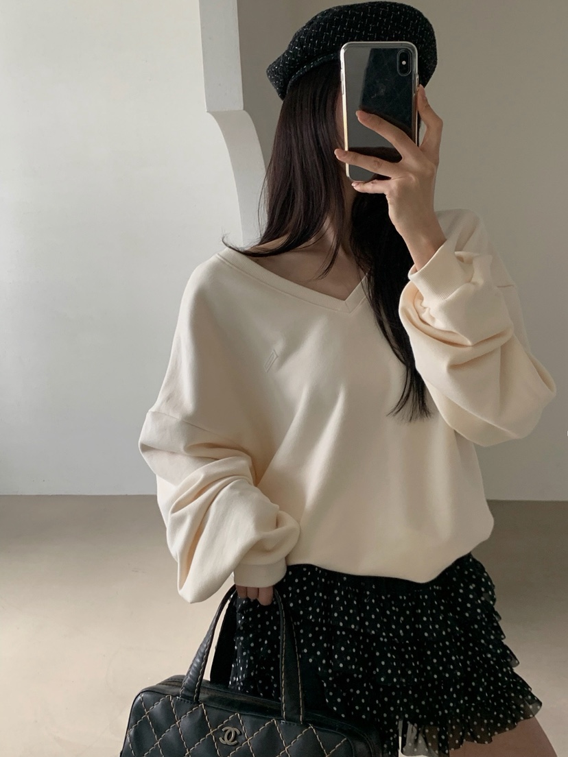 VERANDA韓國東大門直郵女士新款26春夏休閑熱賣人氣推薦衛衣VERANDA衛衣