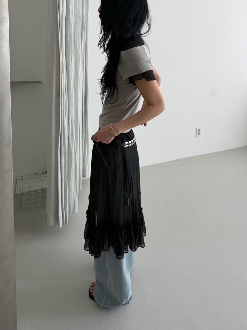 MINIMUZE韓國東大門直郵女裝新款人氣時尚職業半身裙中短裙MINIMUZE半身裙/中短裙