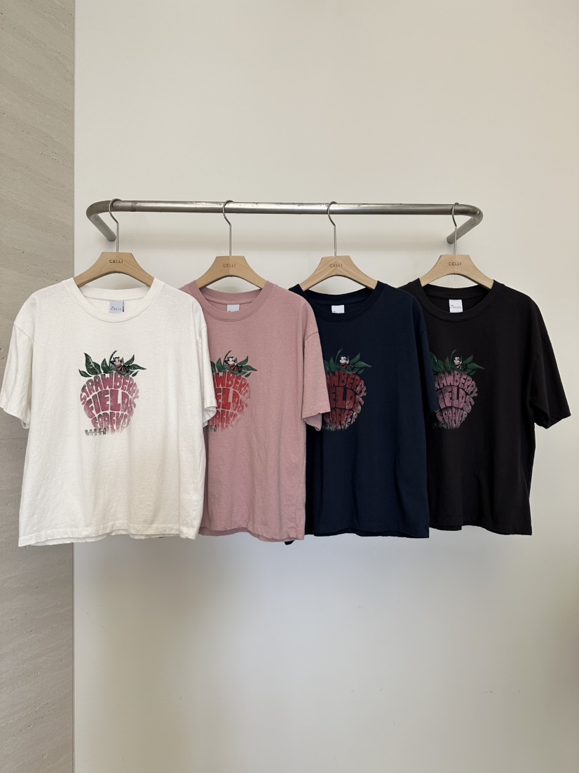 CELLI韓國東大門直郵女裝新品時尚推薦休閑熱賣26春夏T恤CELLIT恤