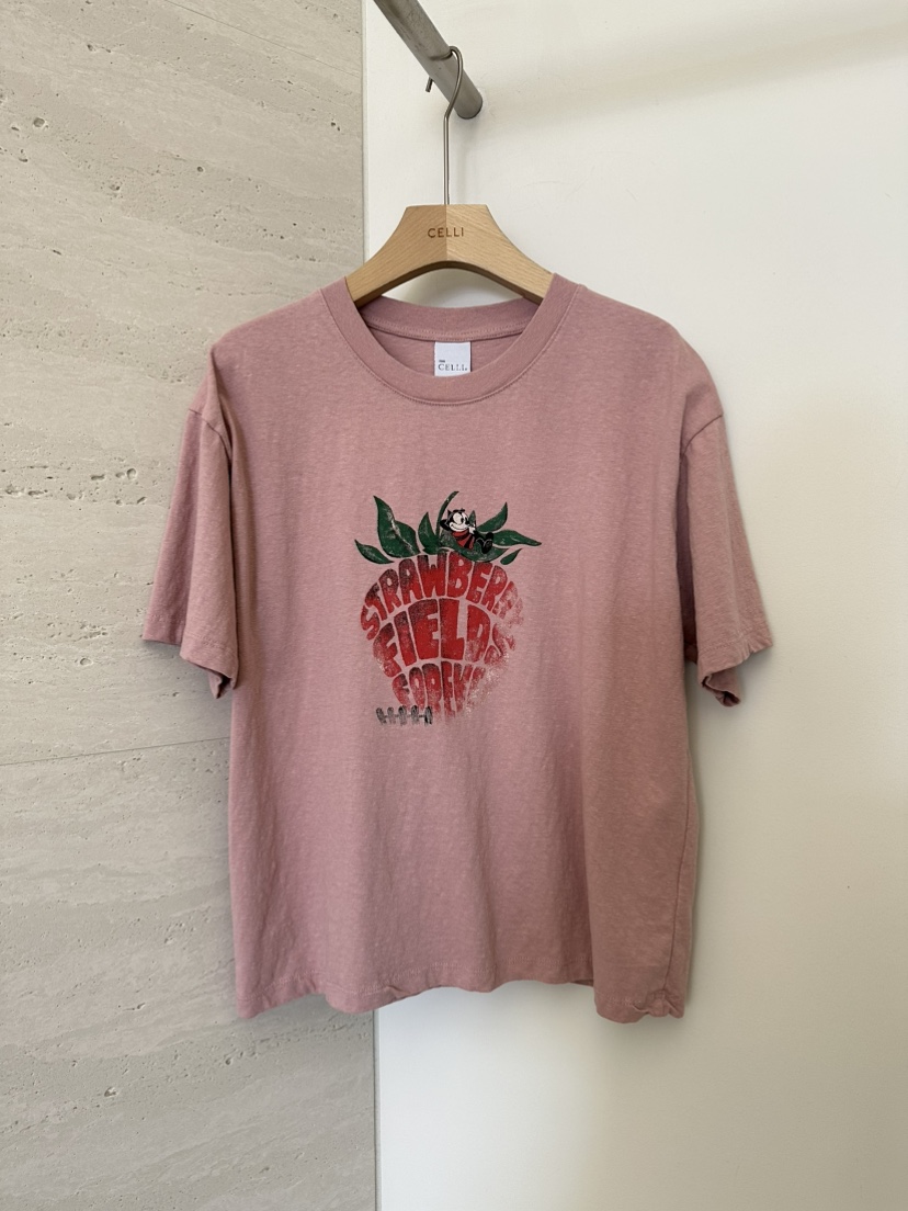 CELLI韓國東大門直郵女裝新品時尚推薦休閑熱賣26春夏T恤CELLIT恤圖色2