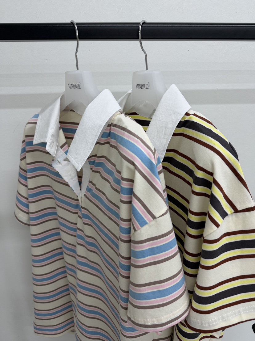 MINIMUZE韓國直郵實拍女裝新品熱賣休閑推薦26春夏時尚T恤MINIMUZET恤