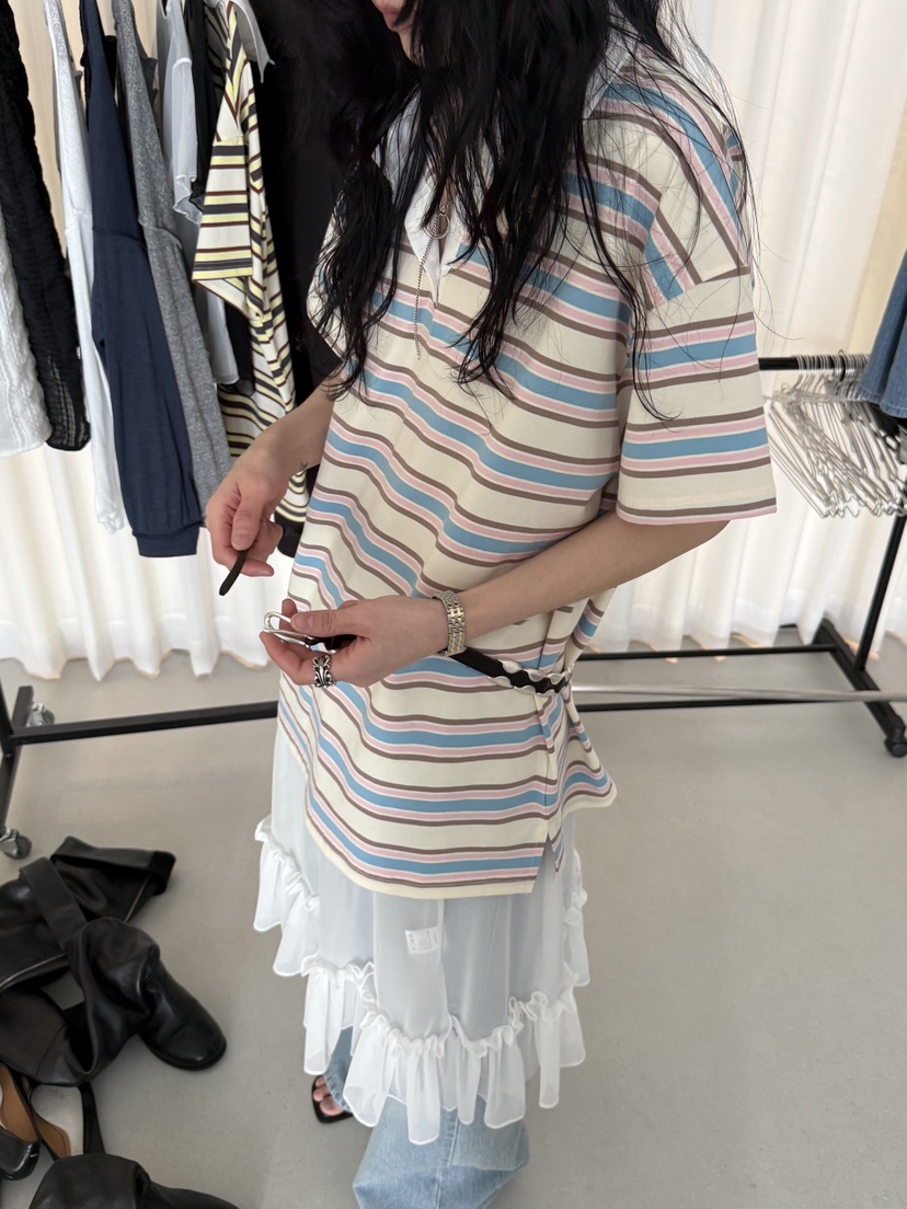 MINIMUZE韓國直郵實拍女裝新品熱賣休閑推薦26春夏時尚T恤MINIMUZET恤