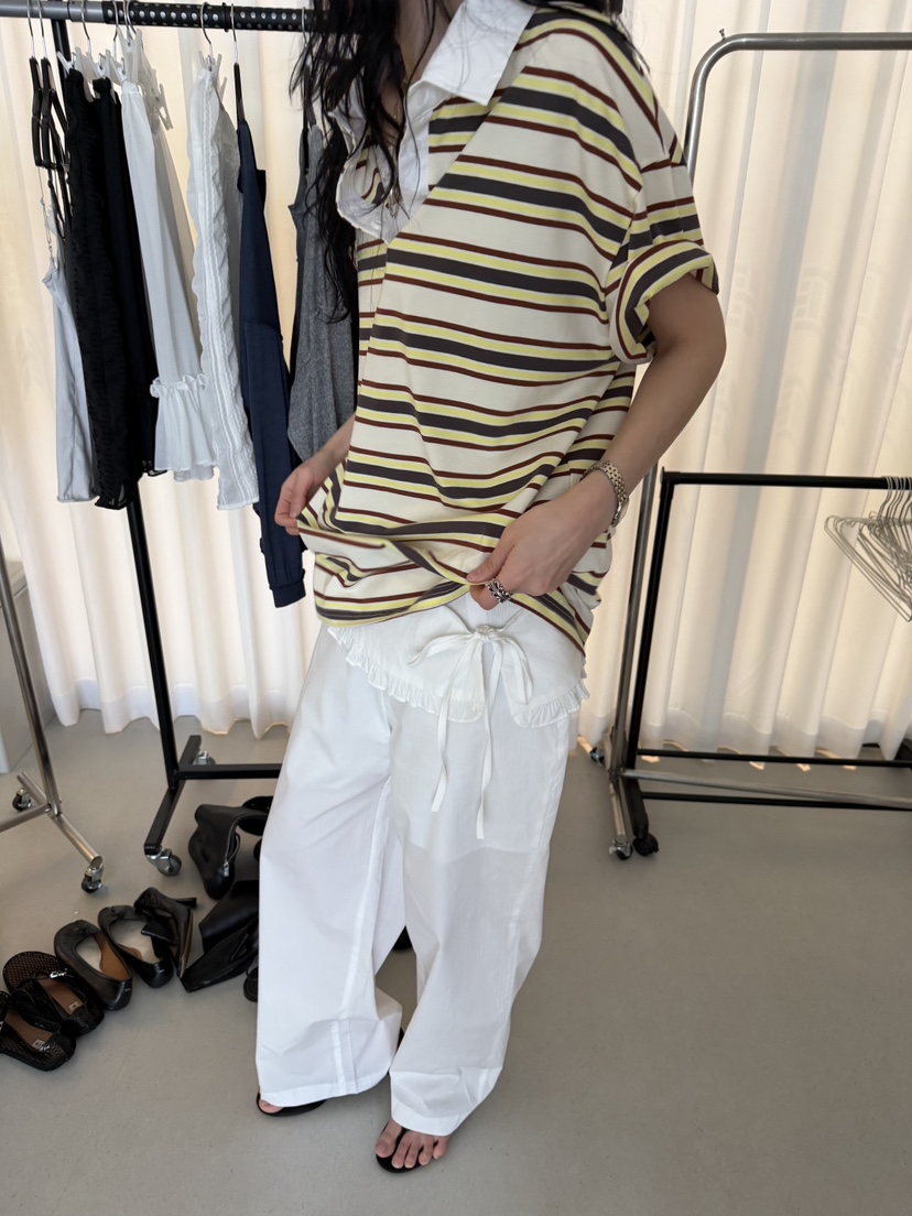 MINIMUZE韓國直郵實拍女裝新品熱賣休閑推薦26春夏時尚T恤MINIMUZET恤