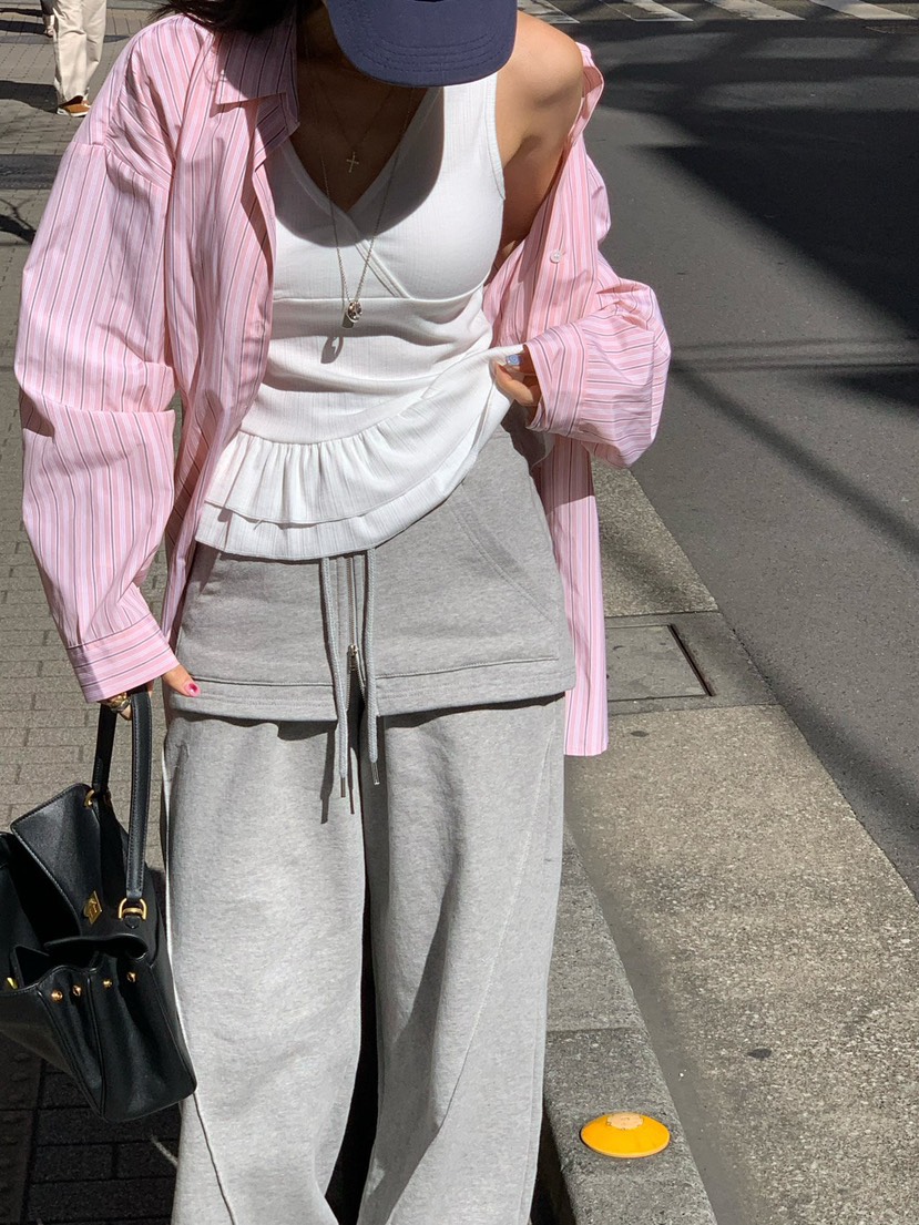 REVE CITE-L韓國直郵女士新款推薦熱賣休閑26春夏套裝拉鏈REVE CITE-L套裝