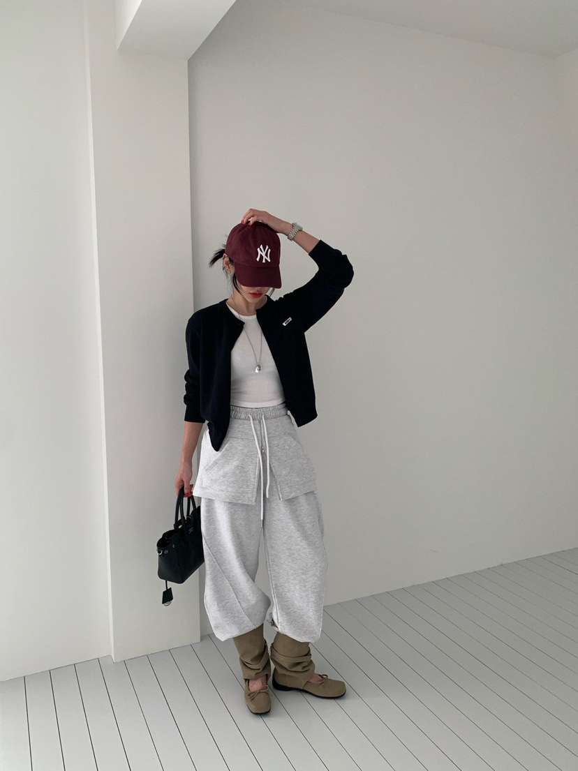 REVE CITE-L韓國直郵女士新款推薦熱賣休閑26春夏套裝拉鏈REVE CITE-L套裝