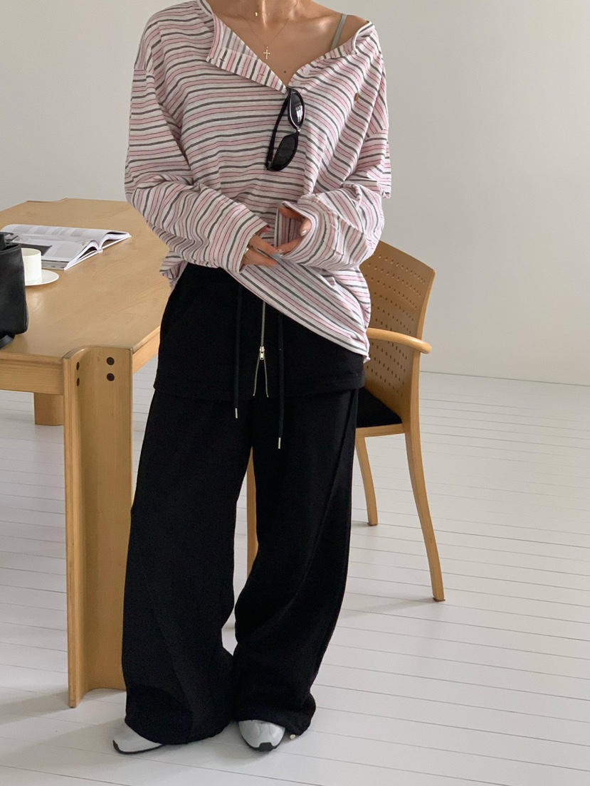 REVE CITE-L韓國直郵女士新款推薦熱賣休閑26春夏套裝拉鏈REVE CITE-L套裝