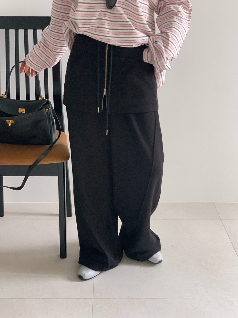 REVE CITE-L韓國直郵女士新款推薦熱賣休閑26春夏套裝拉鏈REVE CITE-L套裝圖色2