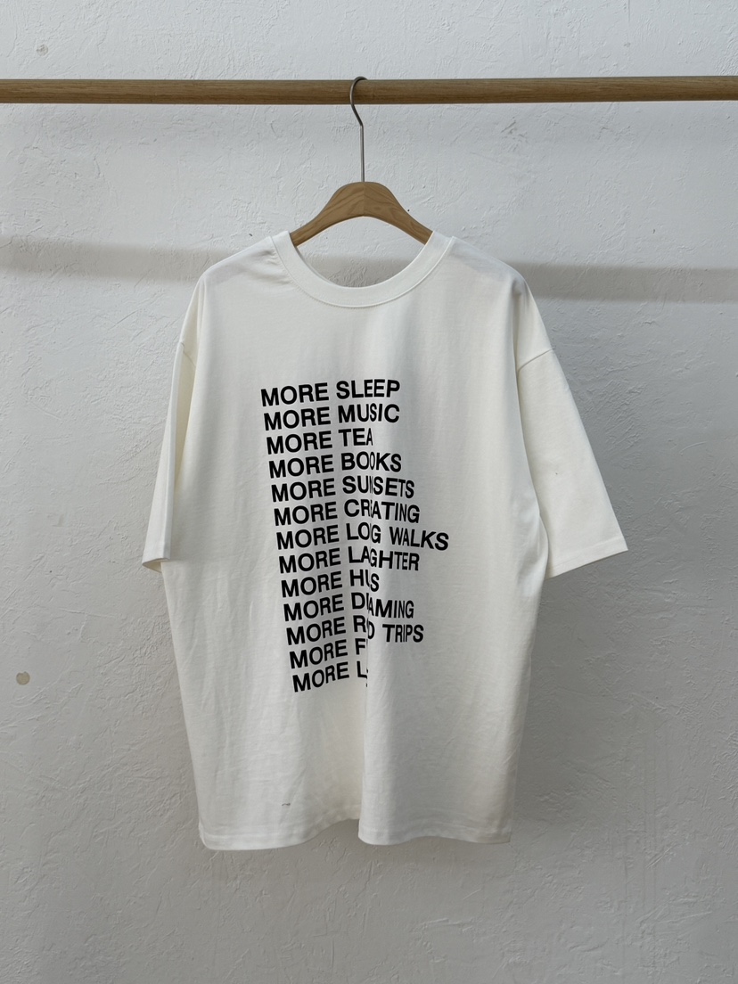 OURWAVE/OUR ROOM韓國直郵實拍女裝新款26春夏熱賣T恤雙面Our Wave/Our RoomT恤