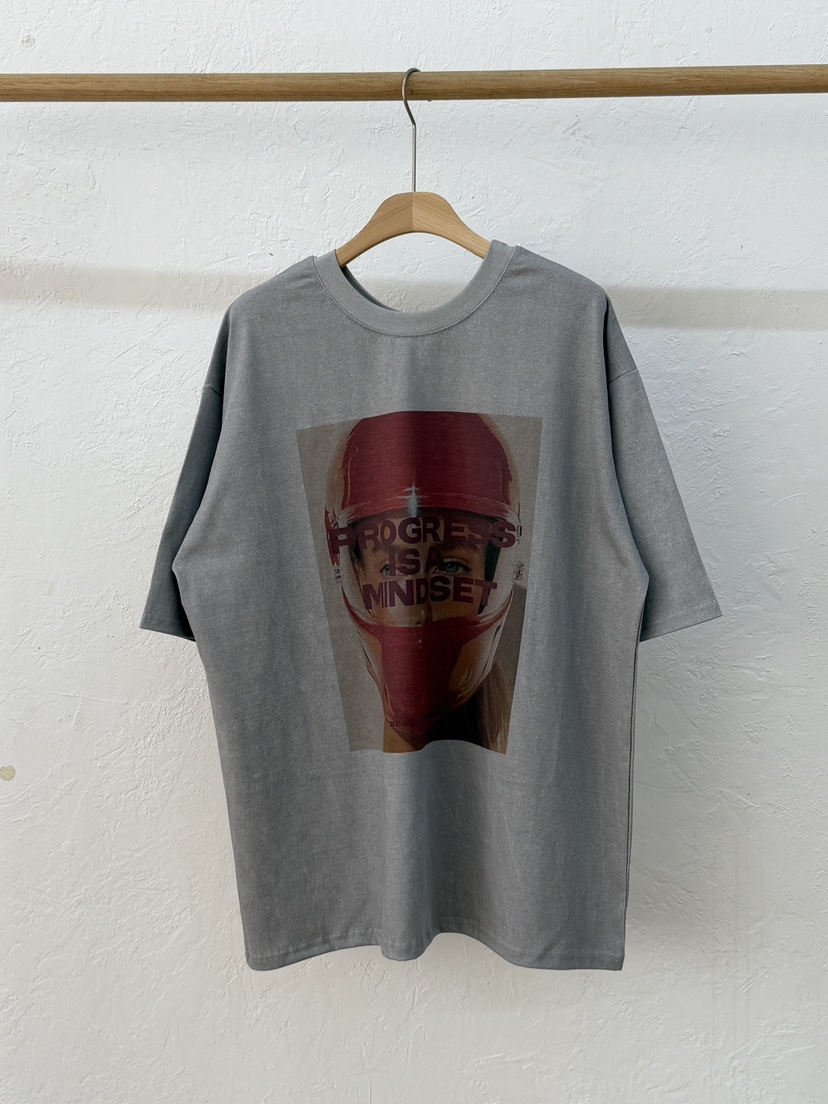 OURWAVE/OUR ROOM韓國直郵實拍女裝新款26春夏熱賣T恤雙面Our Wave/Our RoomT恤圖色2