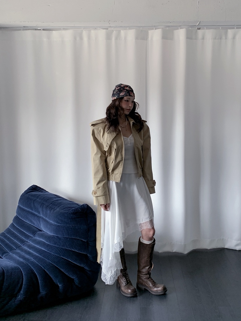 VERANDA韓國代購女裝新品人氣休閑熱賣時尚半身裙中短裙蕾絲VERANDA半身裙/中短裙