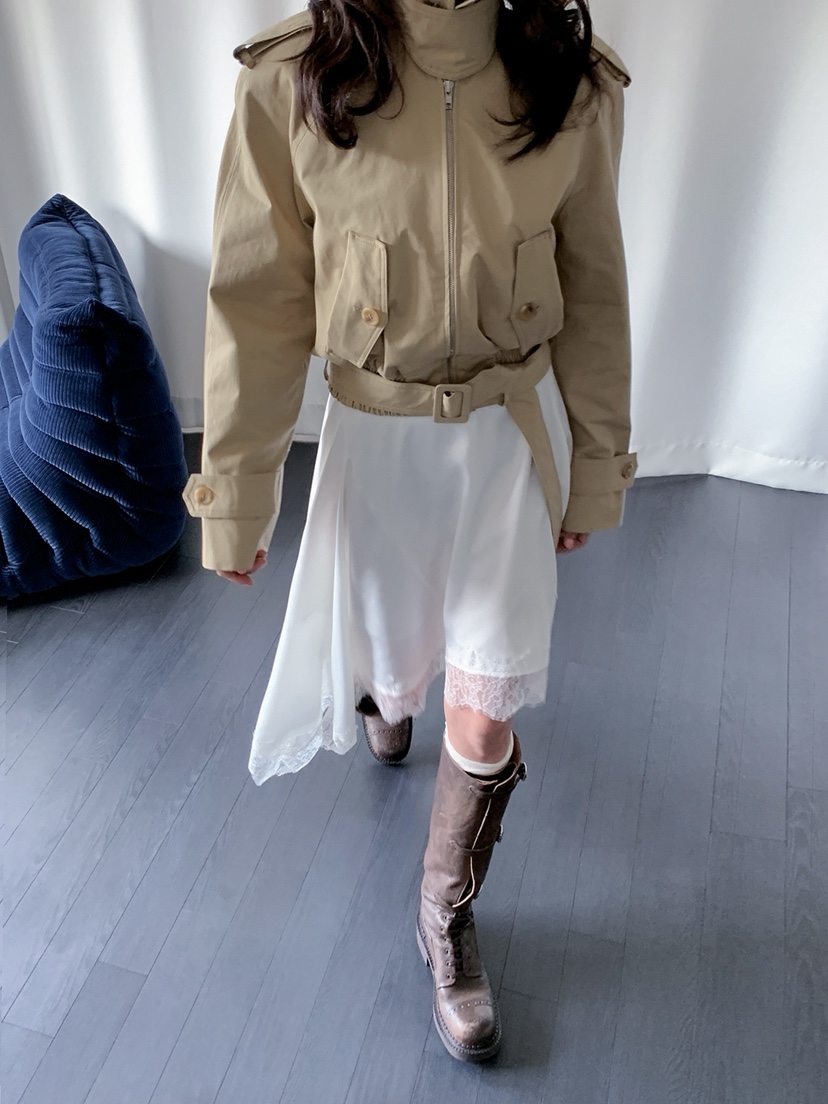 VERANDA韓國代購女裝新品人氣休閑熱賣時尚半身裙中短裙蕾絲VERANDA半身裙/中短裙