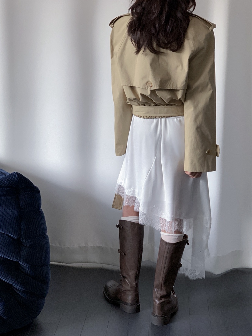 VERANDA韓國代購女裝新品人氣休閑熱賣時尚半身裙中短裙蕾絲VERANDA半身裙/中短裙