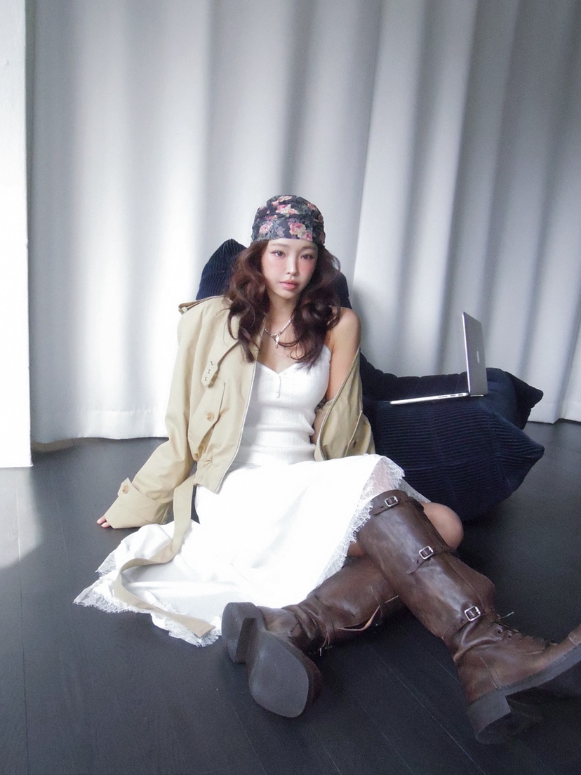 VERANDA韓國代購女裝新品人氣休閑熱賣時尚半身裙中短裙蕾絲VERANDA半身裙/中短裙