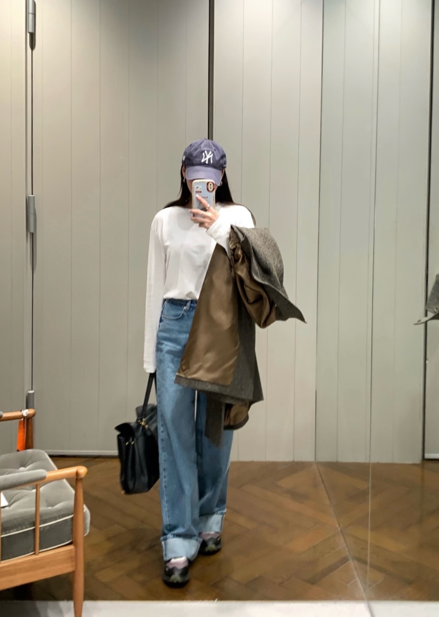 COURGETTE韓國直郵實拍女士新品人氣熱賣推薦26春夏長袖T恤COURGETTE長袖T恤