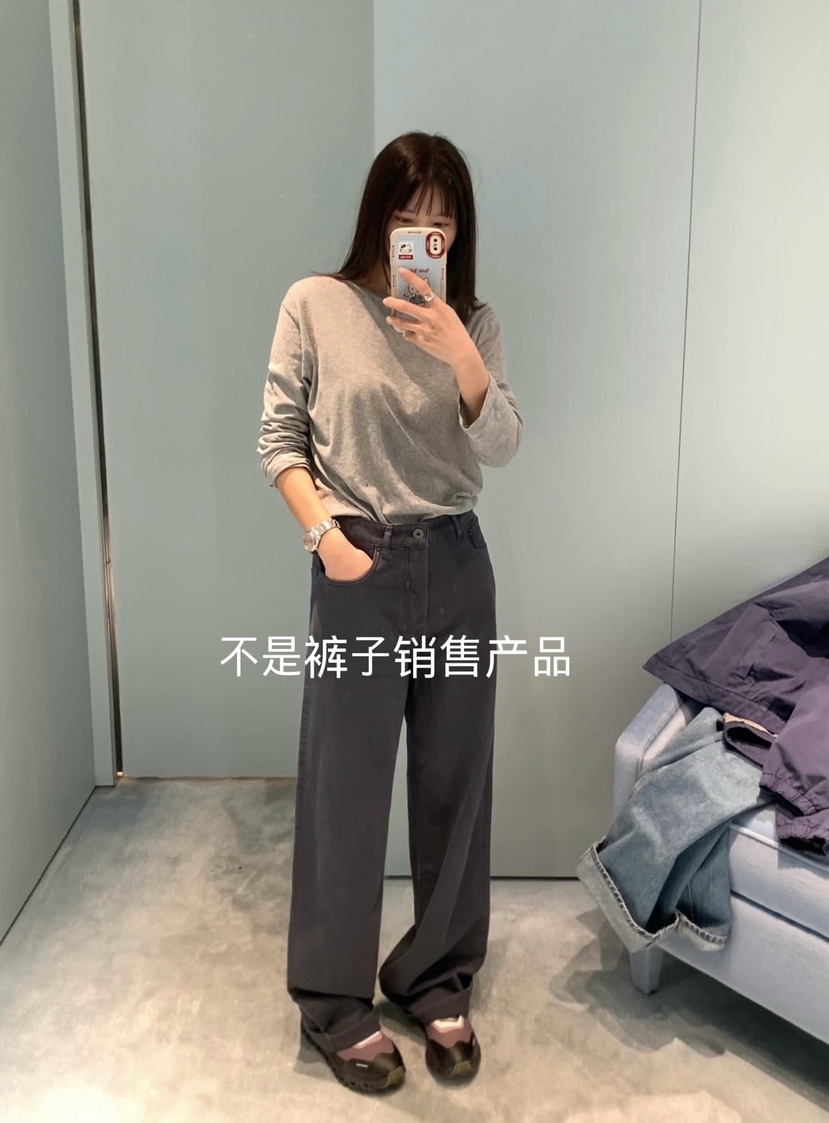 COURGETTE韓國直郵實拍女士新品人氣熱賣推薦26春夏長袖T恤COURGETTE長袖T恤