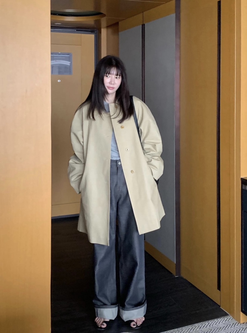 COURGETTE韓國直郵實拍女士新品人氣熱賣推薦26春夏長袖T恤COURGETTE長袖T恤