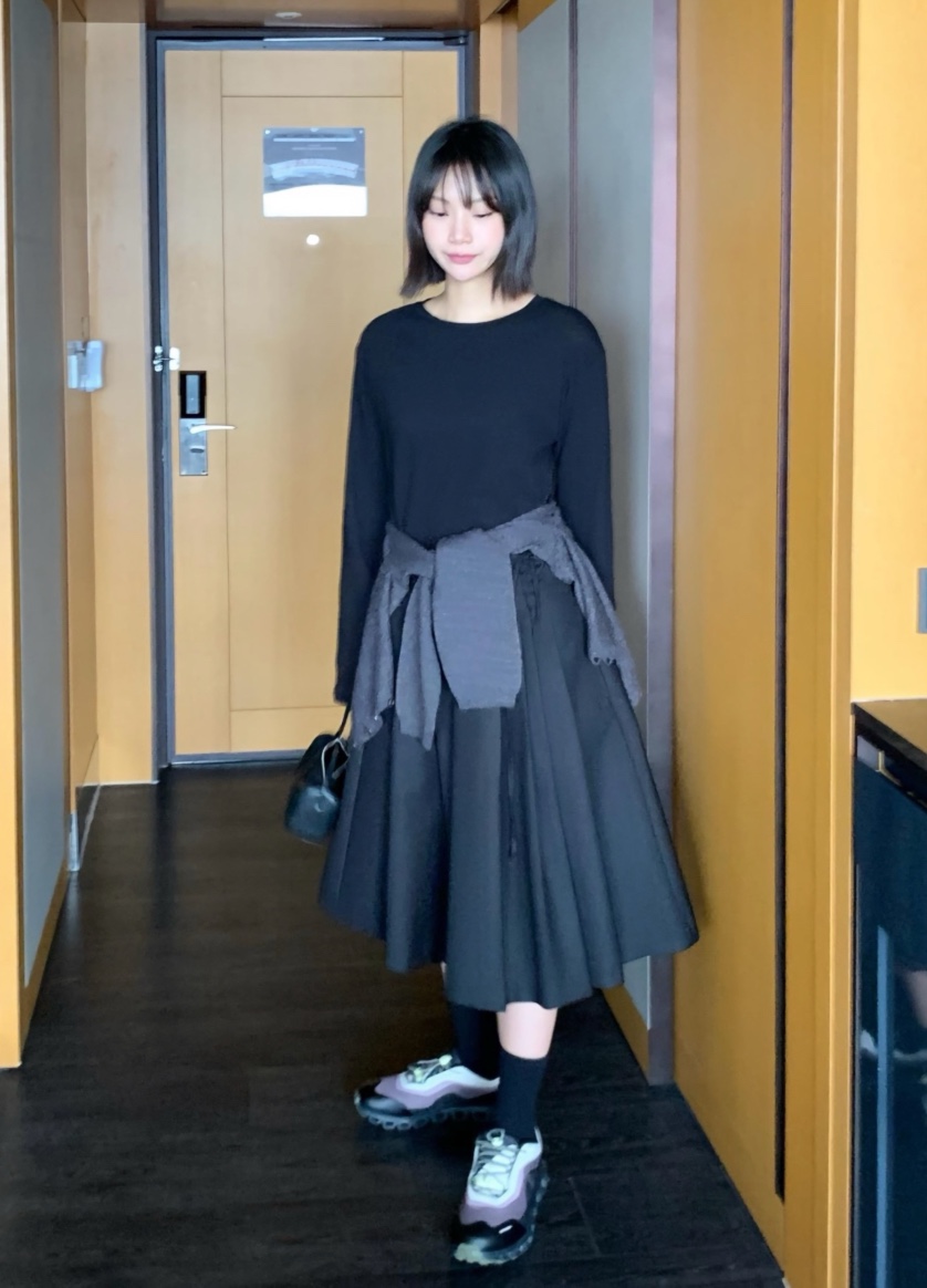 COURGETTE韓國直郵實拍女士新品人氣熱賣推薦26春夏長袖T恤COURGETTE長袖T恤