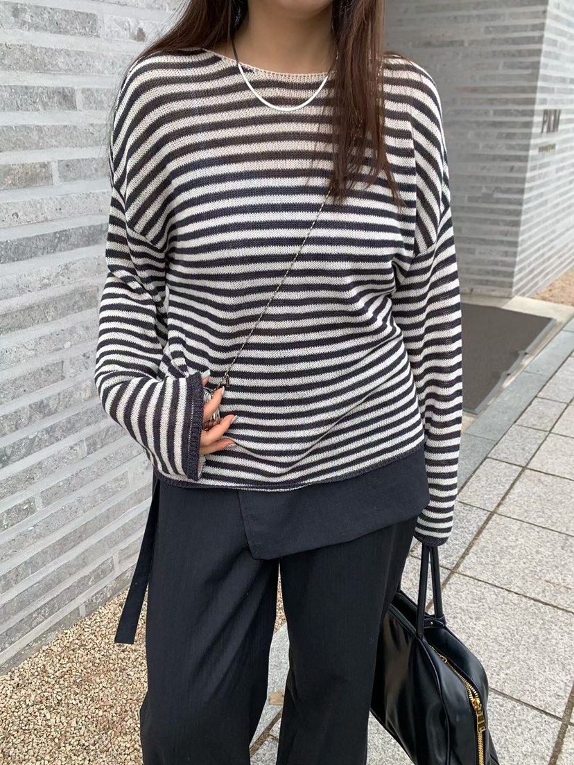 MUSHROOM EFFECT韓國東大門直郵女裝新款人氣針織衫短款針織MUSHROOM EFFECT針織衫