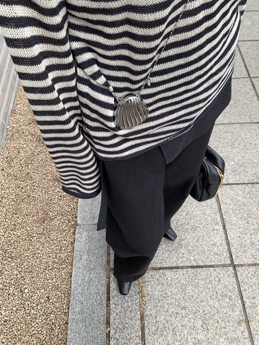 MUSHROOM EFFECT韓國東大門直郵女裝新款人氣針織衫短款針織MUSHROOM EFFECT針織衫