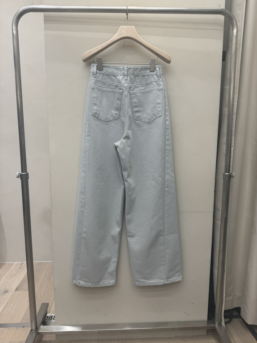 NOTHING韓國直郵女士新品熱賣推薦職業休閑26春夏時尚牛仔褲NOTHING牛仔褲