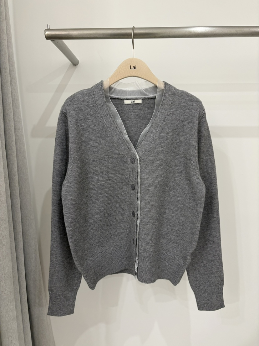 LAI韓國直郵女裝新品推薦時尚熱賣26春夏人氣針織衫雪紡開衫Lai針織衫圖色4