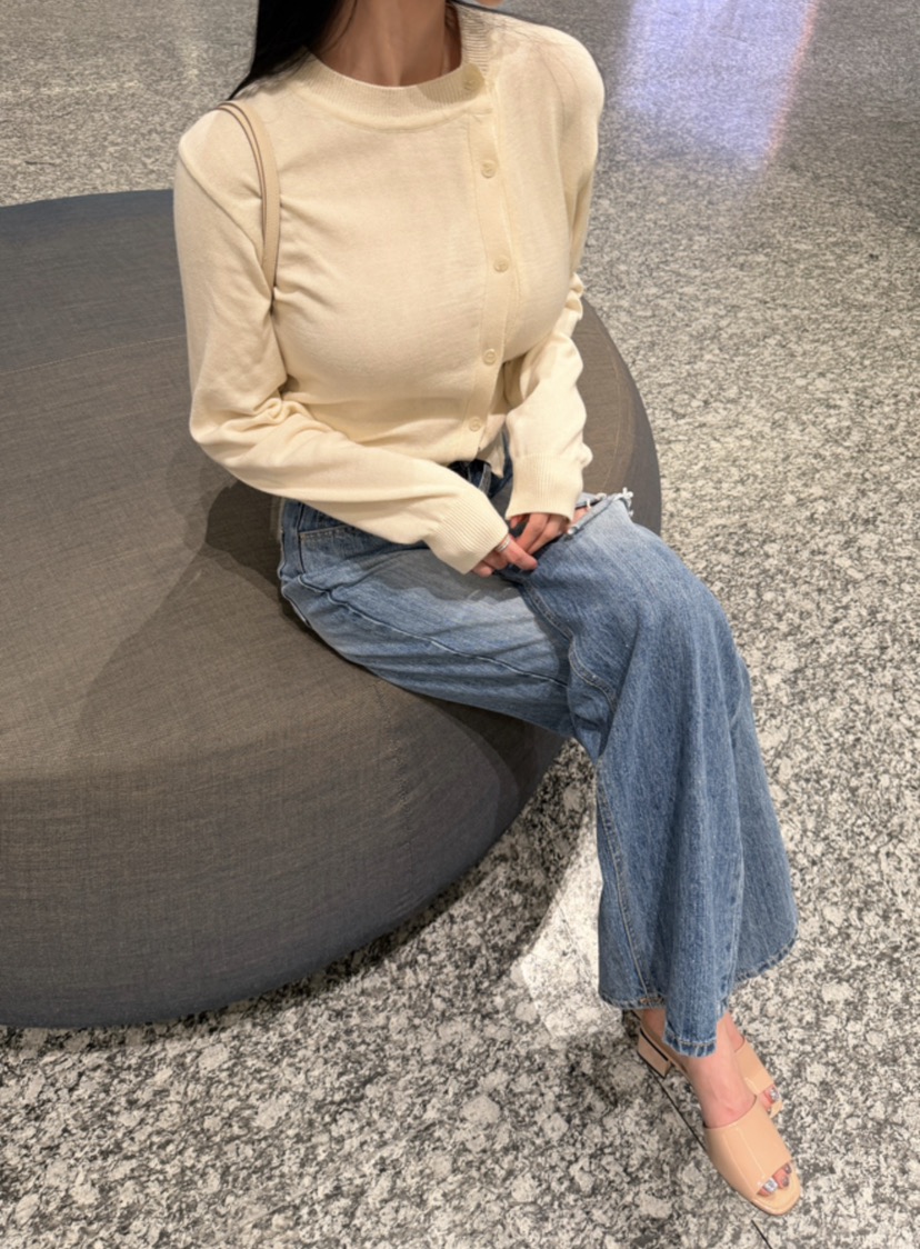 LAVIEU韓國東大門代購女士新品熱賣推薦職業牛仔褲含腰繩LAVIEU牛仔褲