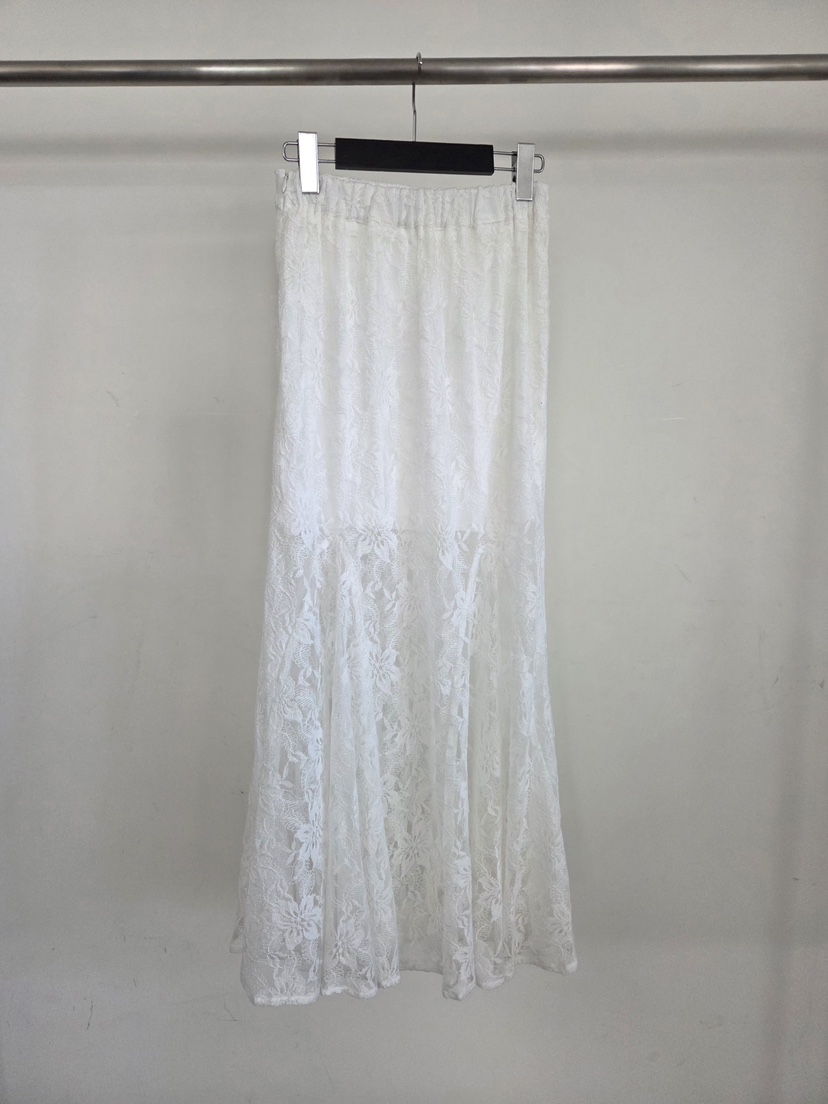 VERANDA韓國直郵女士新品時尚休閑熱賣推薦人氣26春夏長裙蕾絲VERANDA長裙