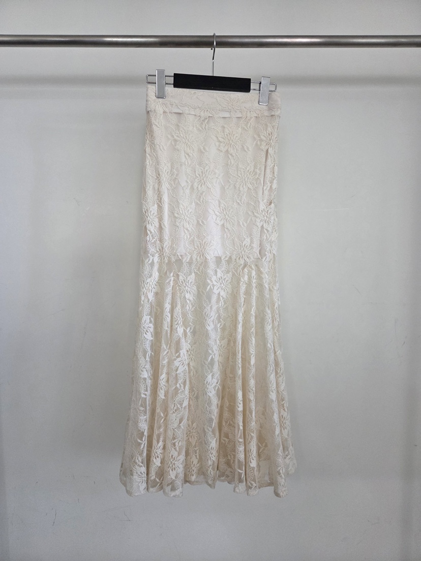 VERANDA韓國直郵女士新品時尚休閑熱賣推薦人氣26春夏長裙蕾絲VERANDA長裙圖色3