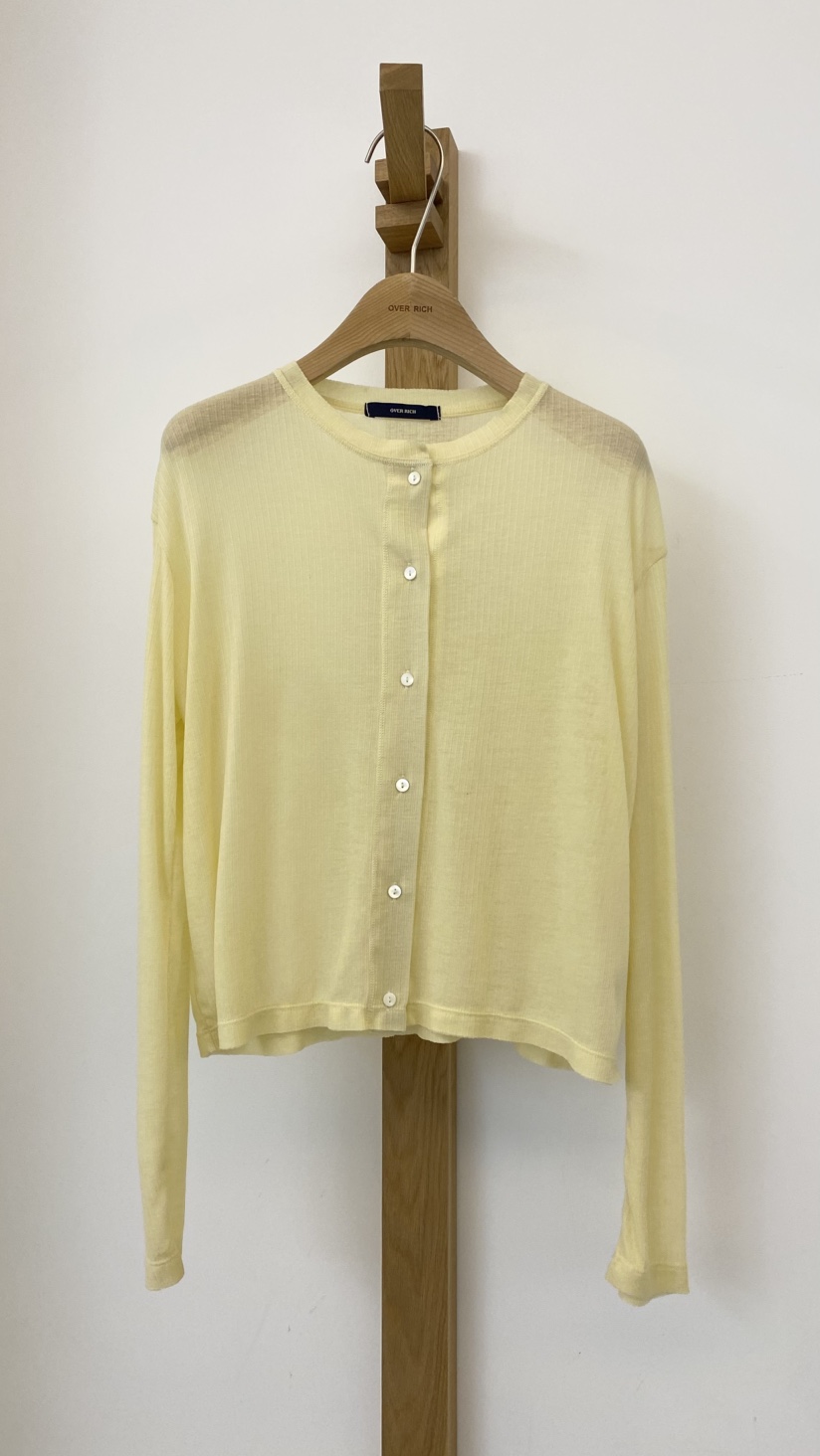 OVER RICH韓國東大門直郵女裝新款推薦26春夏長袖T恤開衫OVER RICH長袖T恤圖色4