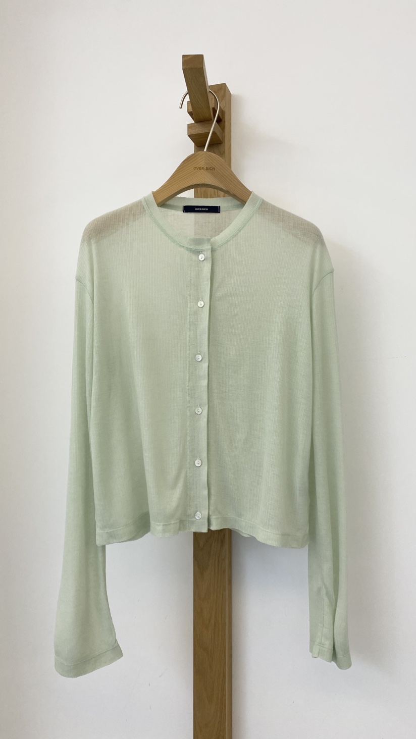OVER RICH韓國東大門直郵女裝新款推薦26春夏長袖T恤開衫OVER RICH長袖T恤圖色5