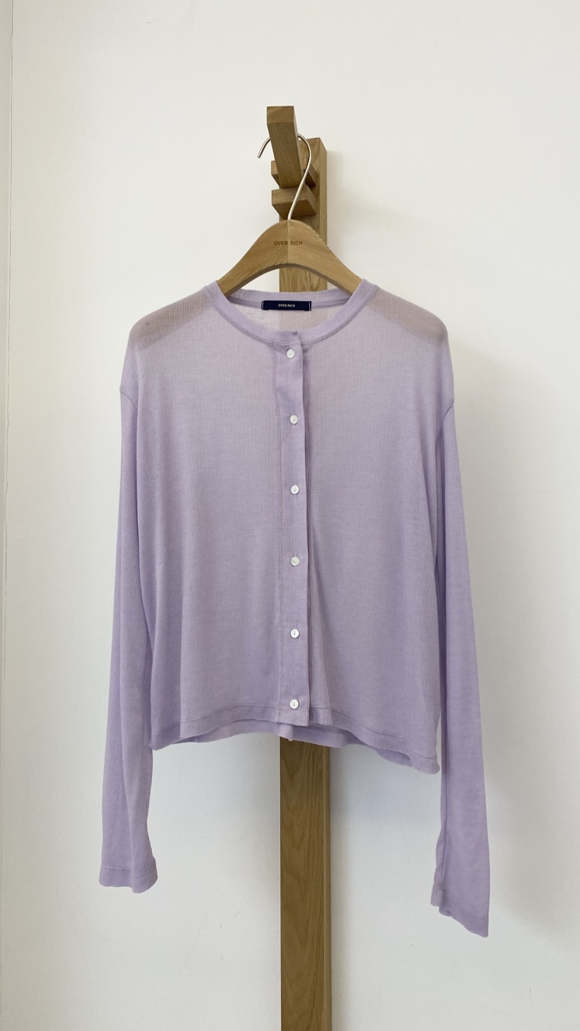 OVER RICH韓國東大門直郵女裝新款推薦26春夏長袖T恤開衫OVER RICH長袖T恤圖色6