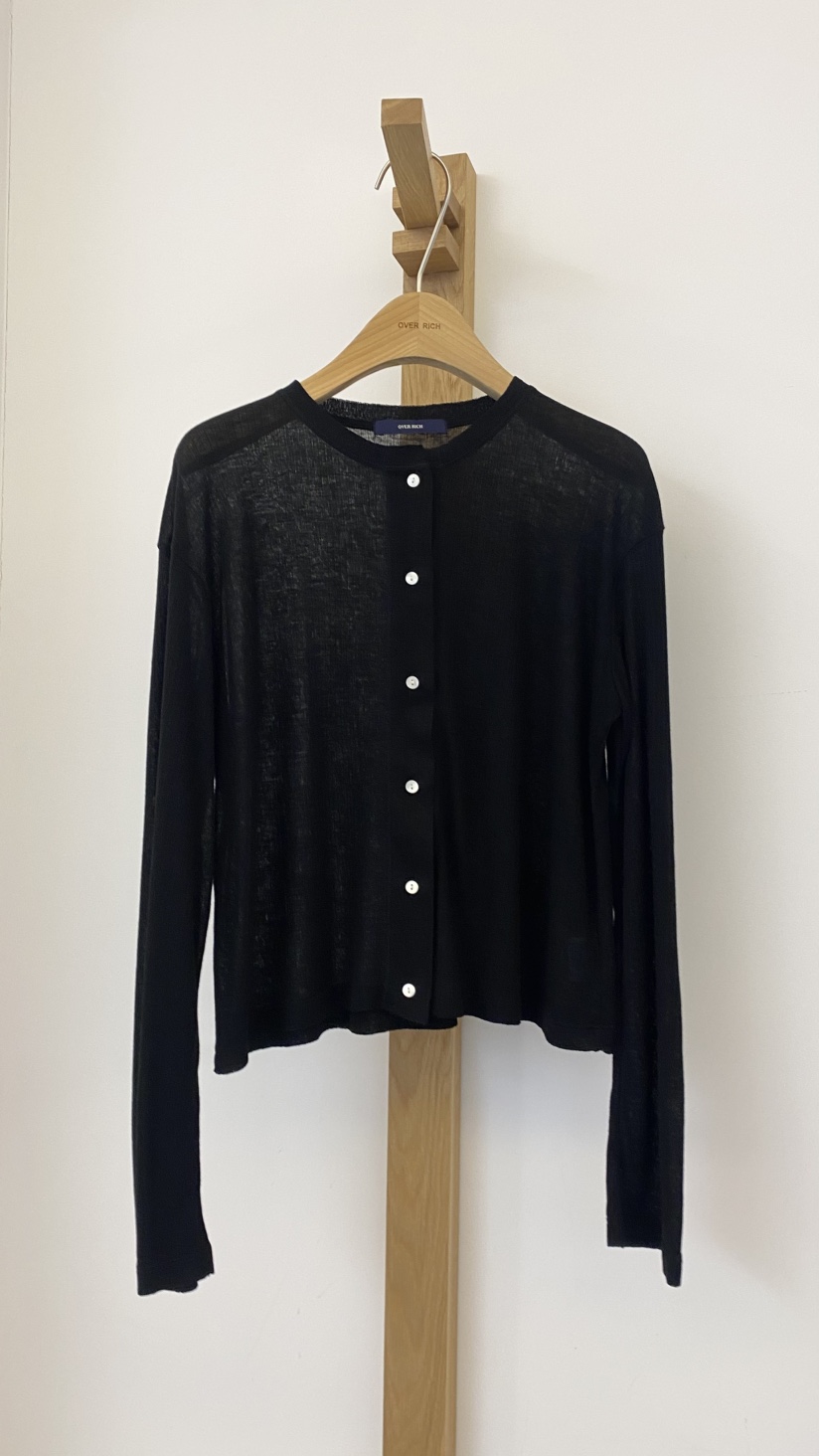 OVER RICH韓國東大門直郵女裝新款推薦26春夏長袖T恤開衫OVER RICH長袖T恤圖色9