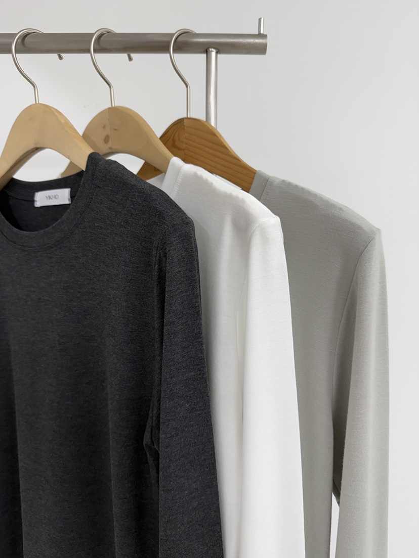 YIKHO STYLE韓國東大門直郵女士新品人氣熱賣26春夏長袖T恤YIKHO STYLE長袖T恤