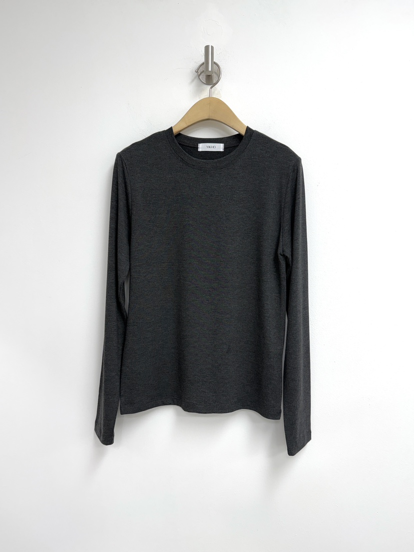 YIKHO STYLE韓國東大門直郵女士新品人氣熱賣26春夏長袖T恤YIKHO STYLE長袖T恤圖色3