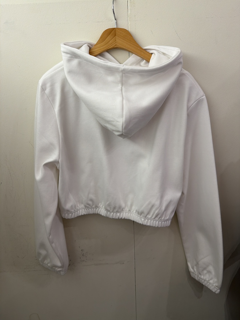 OURWAVE/OUR ROOM韓國直郵實拍女士新品休閑衛衣連帽衫短款Our Wave/Our Room衛衣