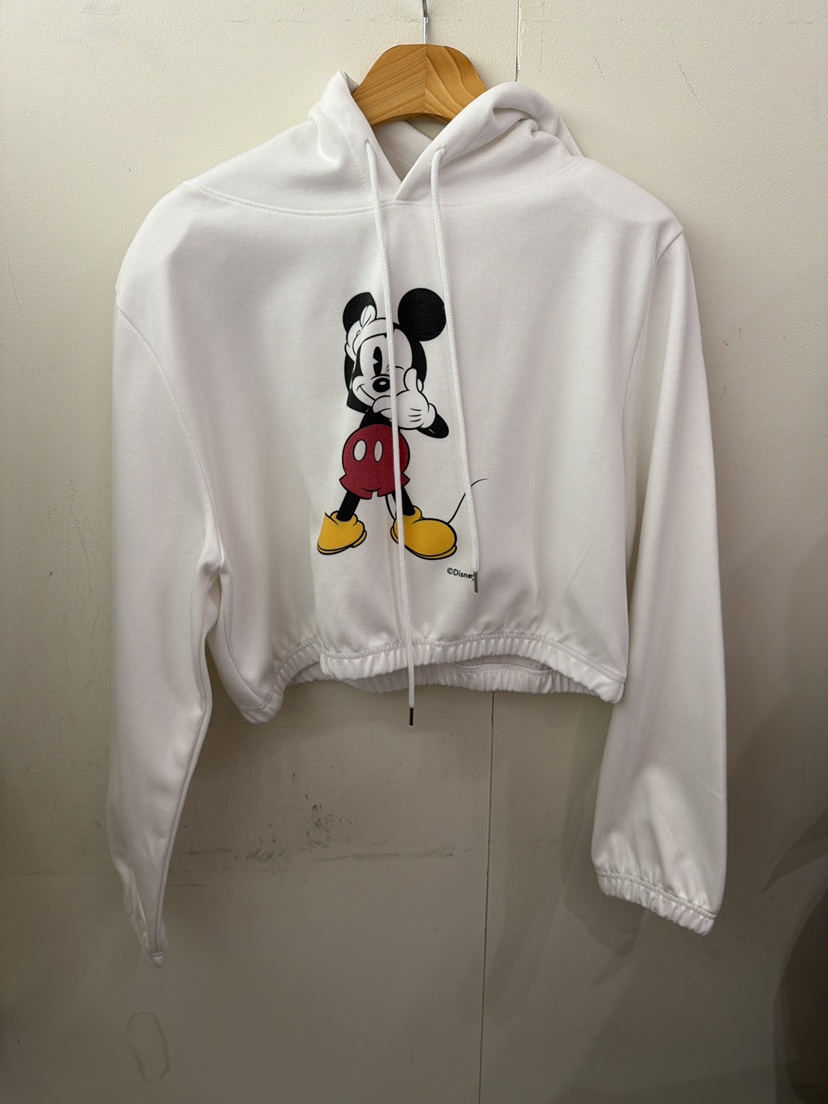 OURWAVE/OUR ROOM韓國直郵實拍女士新品休閑衛衣連帽衫短款Our Wave/Our Room衛衣圖色1