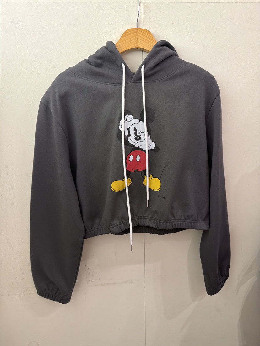 OURWAVE/OUR ROOM韓國直郵實拍女士新品休閑衛衣連帽衫短款Our Wave/Our Room衛衣圖色3