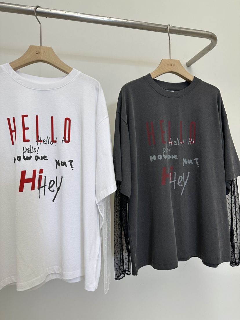 CELLI韓國代購女士新款時尚推薦職業熱賣人氣長袖T恤網眼CELLI長袖T恤
