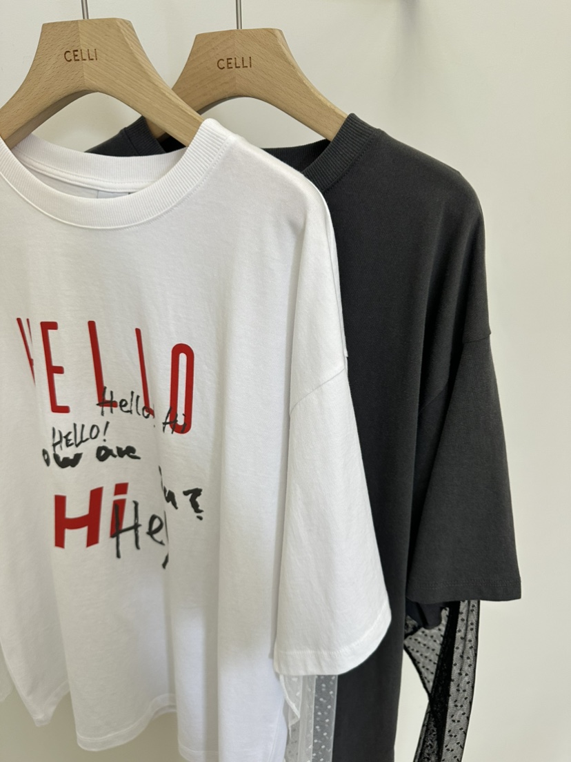 CELLI韓國代購女士新款時尚推薦職業熱賣人氣長袖T恤網眼CELLI長袖T恤