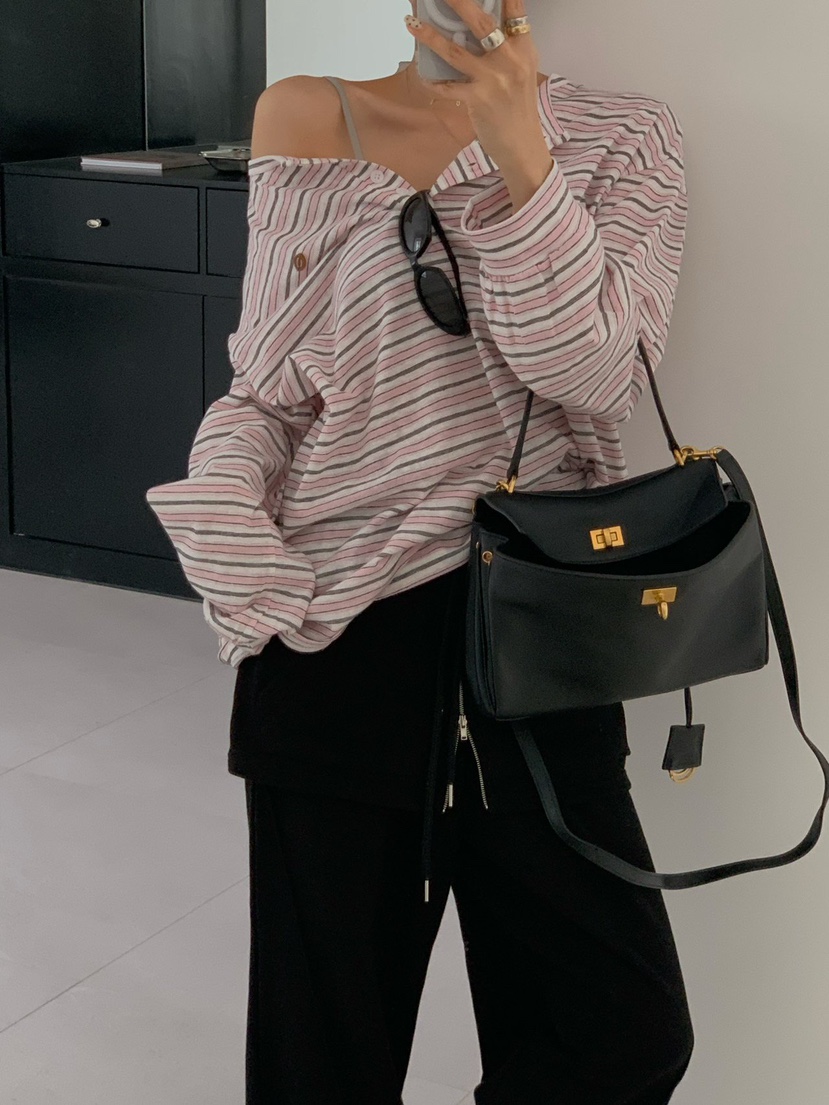 REVE CITE-L韓國東大門代購女裝新款推薦熱賣26春夏長袖T恤REVE CITE-L長袖T恤