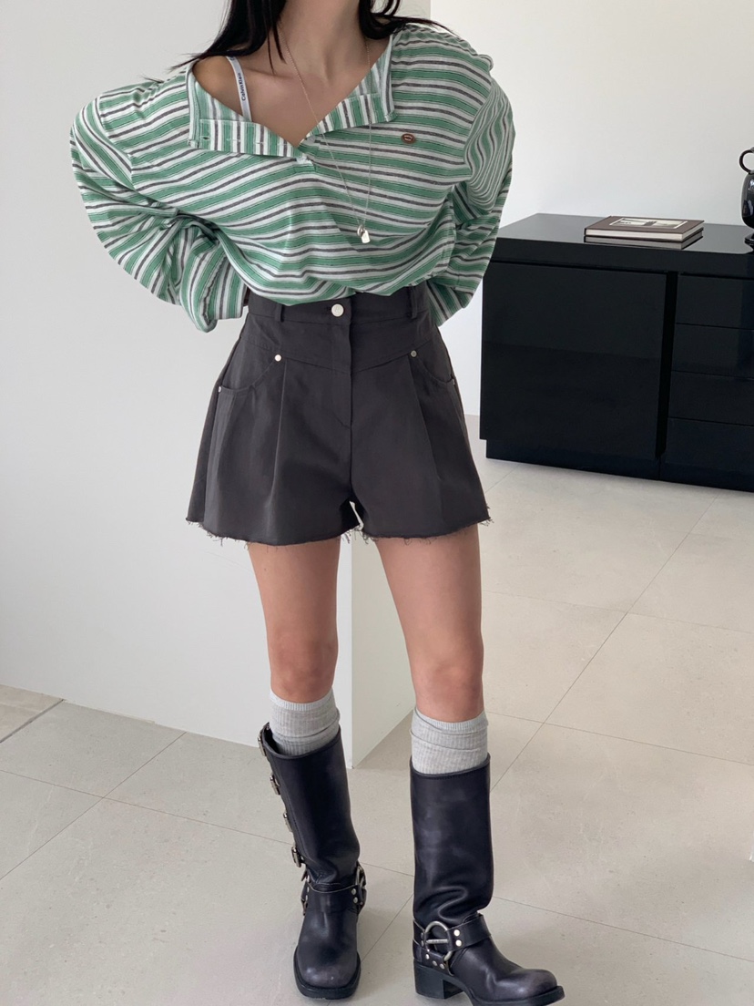 REVE CITE-L韓國東大門代購女裝新款推薦熱賣26春夏長袖T恤REVE CITE-L長袖T恤