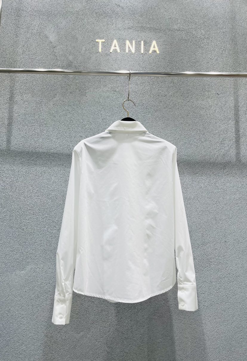 TANIA韓國東大門代購女裝新品人氣職業推薦襯衫蕾絲衫荷葉邊TANIA襯衫/蕾絲衫