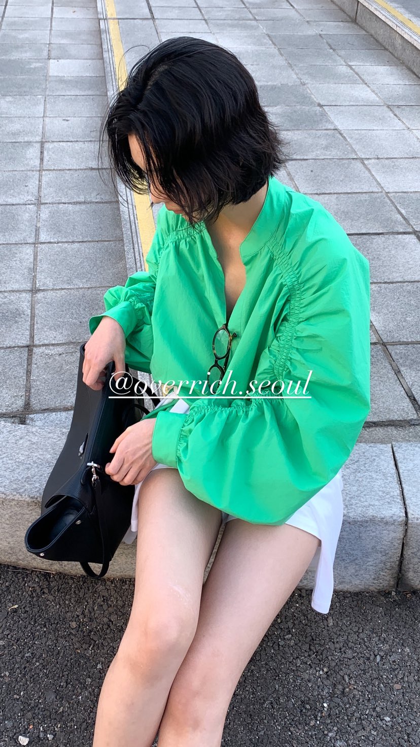 OVER RICH韓國東大門直郵女裝新款26春夏推薦襯衫蕾絲衫OVER RICH襯衫/蕾絲衫