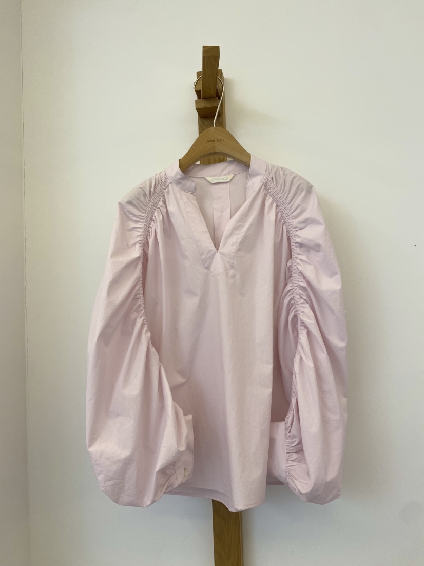 OVER RICH韓國東大門直郵女裝新款26春夏推薦襯衫蕾絲衫OVER RICH襯衫/蕾絲衫圖色1