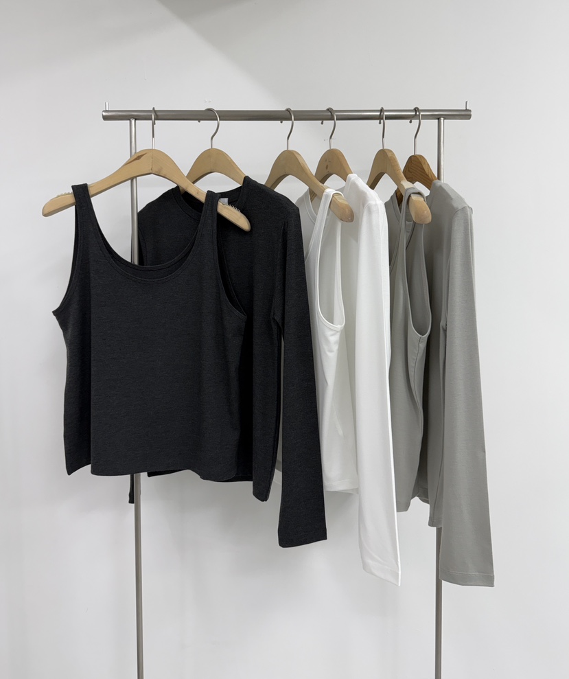 YIKHO STYLE韓國東大門直郵女士新款休閑熱賣推薦吊帶背心YIKHO STYLE吊帶/背心