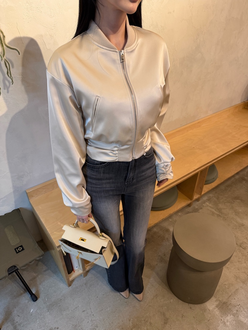 LAVIEU韓國代購女裝新款推薦職業人氣時尚26春夏夾克褶皺LAVIEU夾克