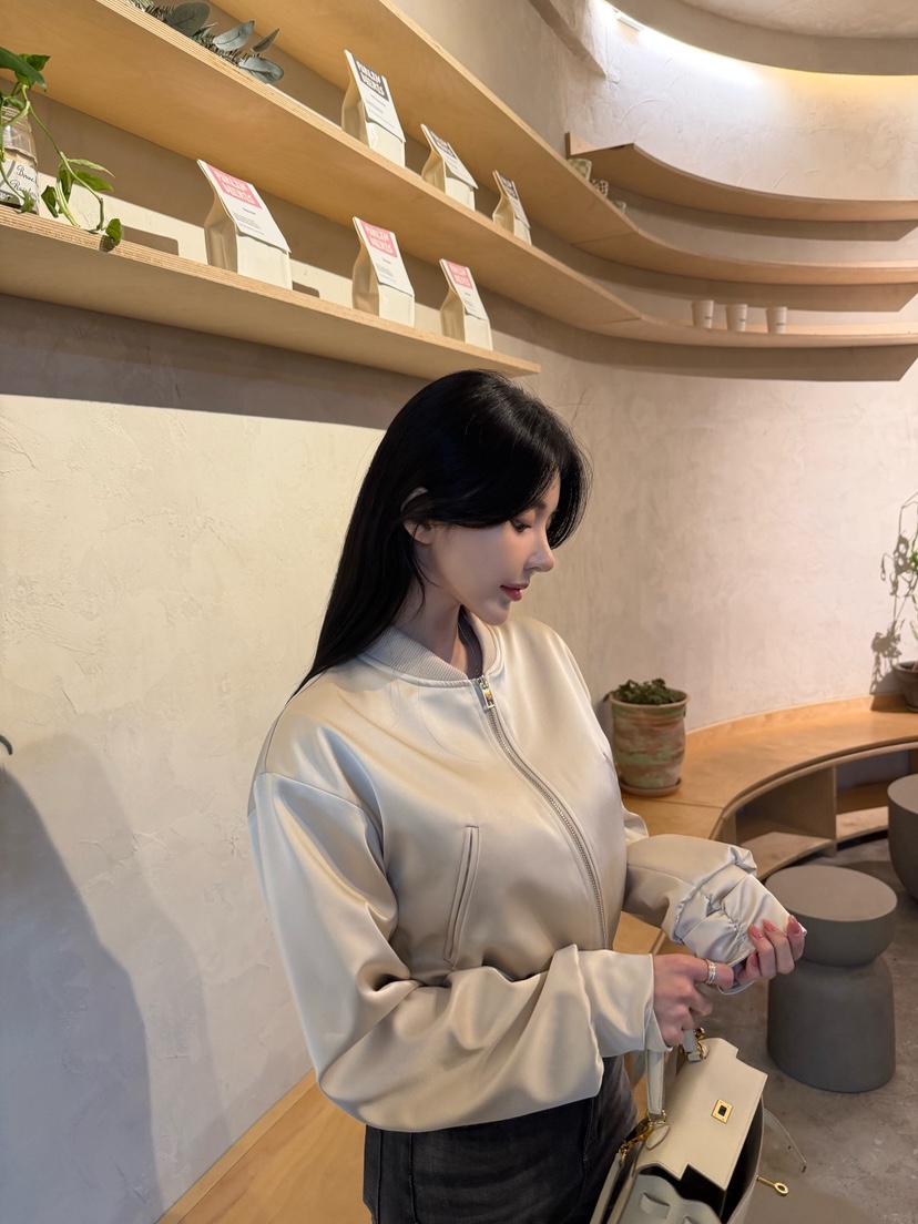 LAVIEU韓國代購女裝新款推薦職業人氣時尚26春夏夾克褶皺LAVIEU夾克