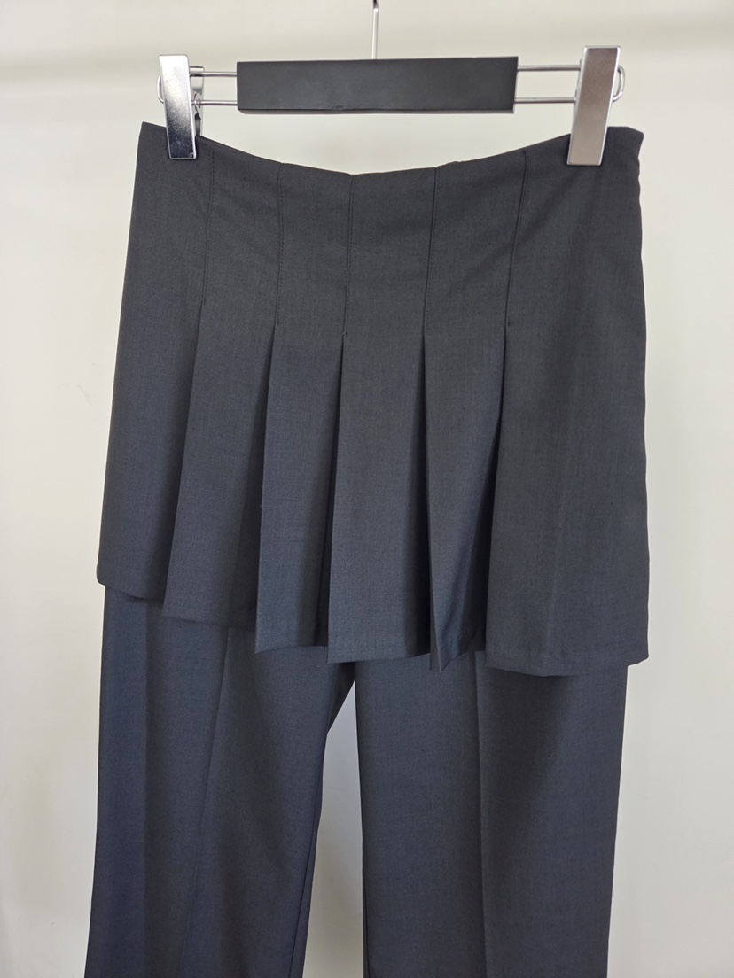 VERANDA韓國東大門代購女士新款休閑熱賣時尚裙褲百褶褶裙VERANDA裙褲