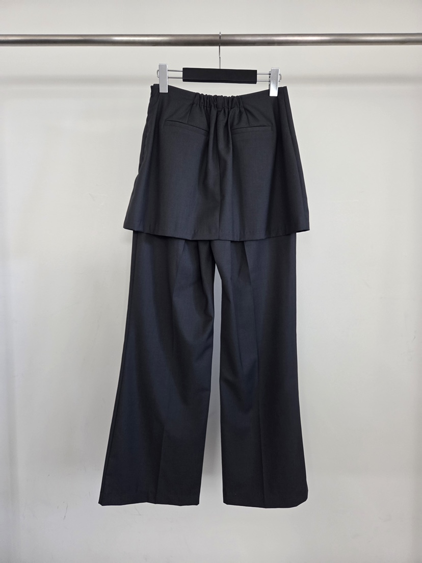 VERANDA韓國東大門代購女士新款休閑熱賣時尚裙褲百褶褶裙VERANDA裙褲