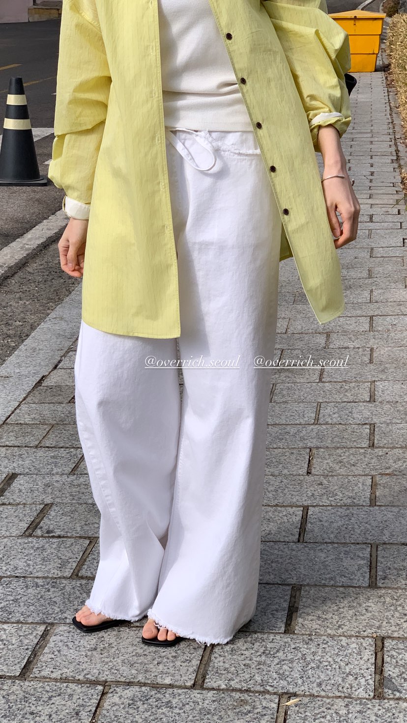 OVER RICH韓國直郵女士新品推薦26春夏休閑人氣襯衫蕾絲衫OVER RICH襯衫/蕾絲衫